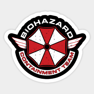 Biohazard Containment Sticker